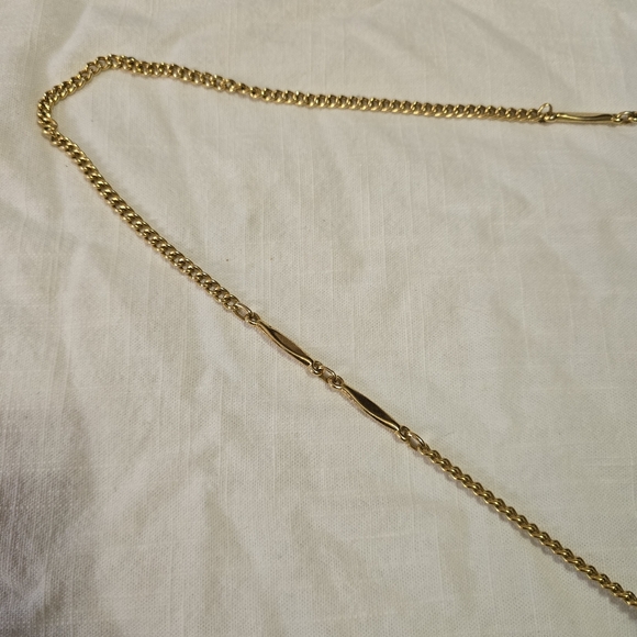 Pierre Cardin Vintage Black Patent Leather Clutch Shoulder Bag Goldtone Chain - Picture 6 of 10